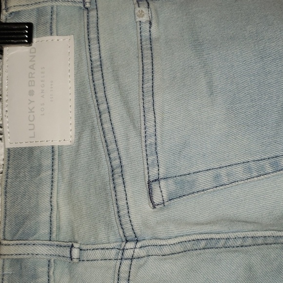 Lucky Brand Mid Rise Crop ombre Authentic Straight - Picture 6 of 8